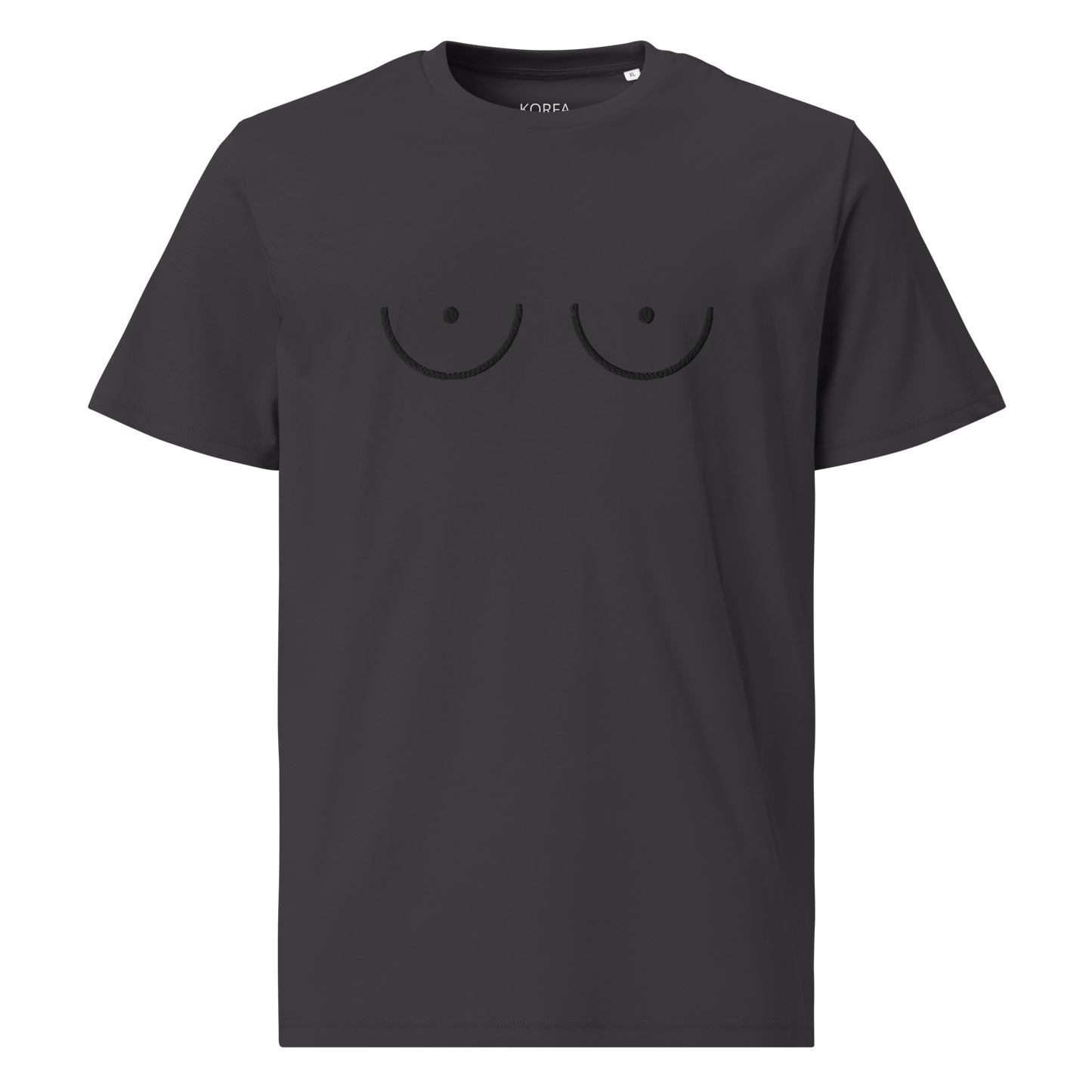 Tits-shirt, organic cotton /Blues