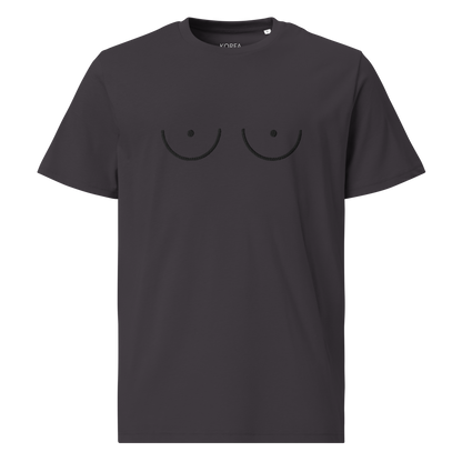 Tits-shirt, organic cotton /Blues