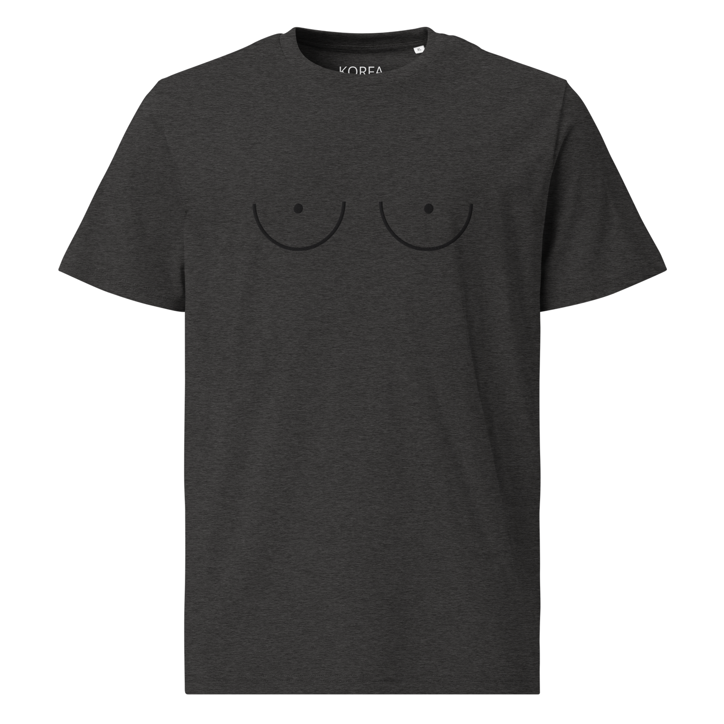 Tits-shirt, organic cotton /Achromatic