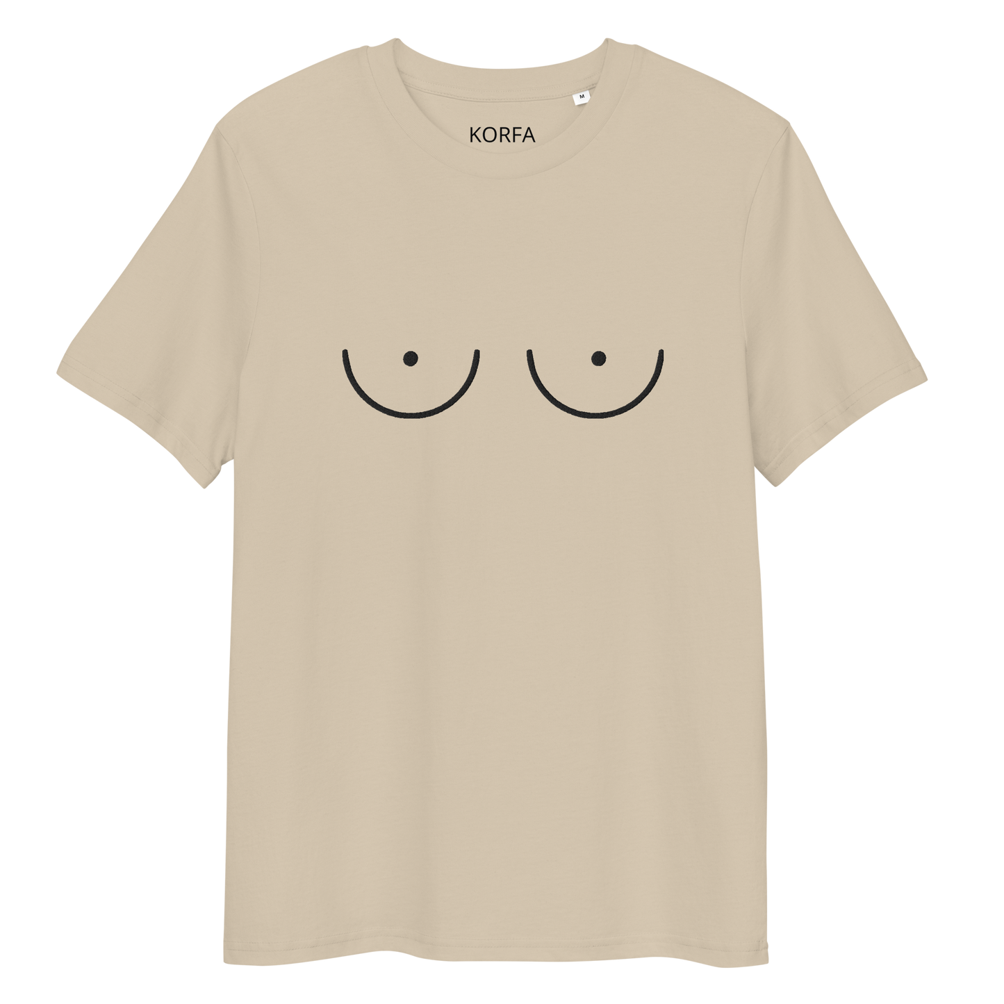 Tits-shirt, organic cotton /Neutrals