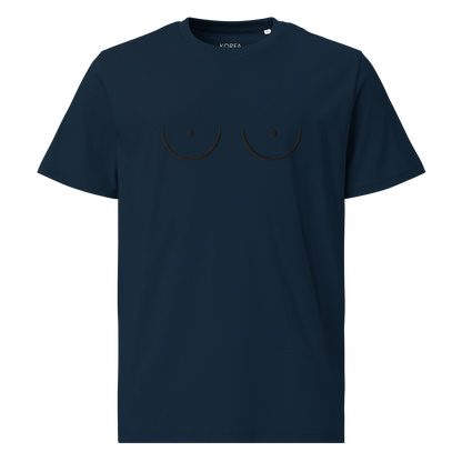 Tits-shirt, organic cotton /Blues