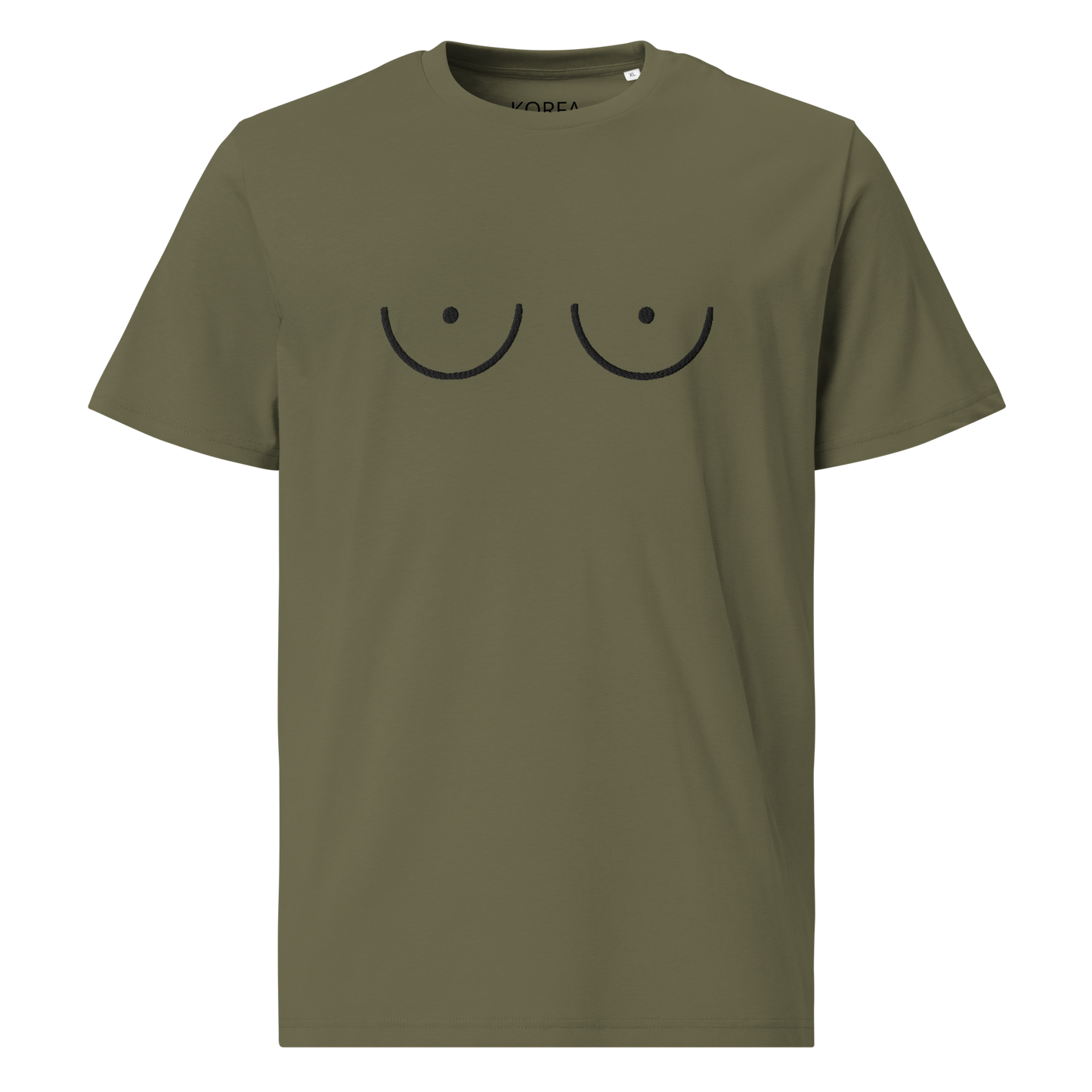 Tits-shirt, organic cotton /Greens