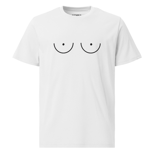 Tits-shirt, organic cotton /Achromatic